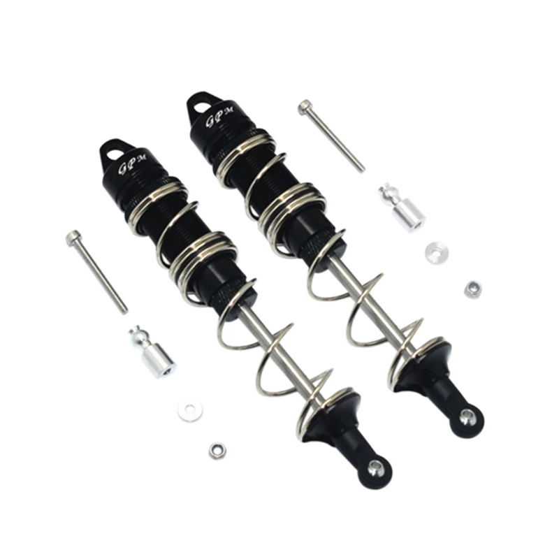 

135mm Metal Rear Shock Absorber Damper for ARRMA 1/8 KRATON OUTCAST RC Crawler Car,Black