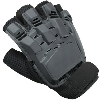 

Newly Motorcycle Bicycle Racing Gloves Non-slip Wear Resistant Breathable Semi-Finger Gloves 19ing