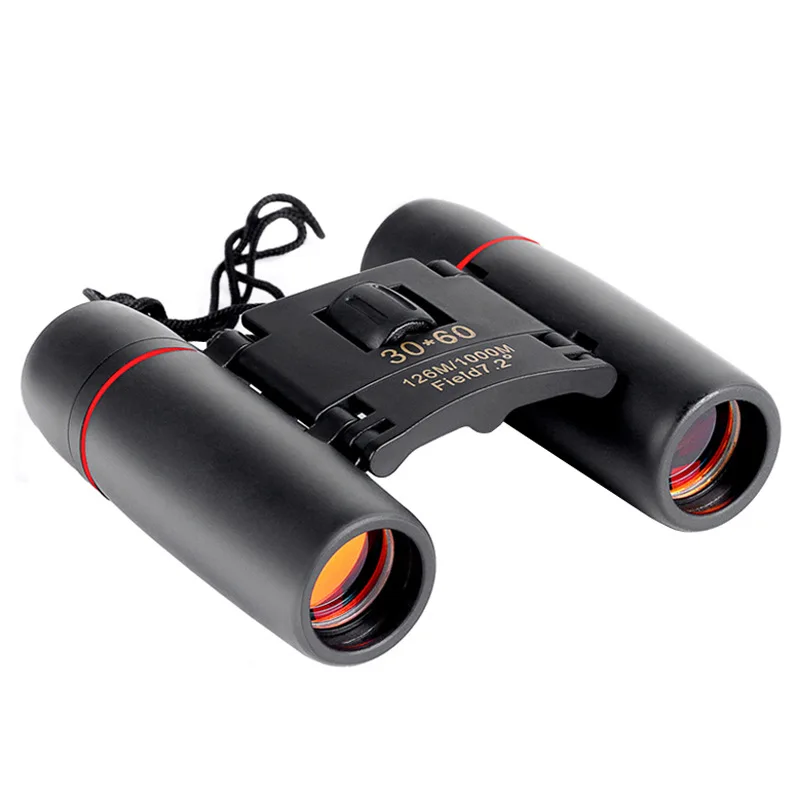 

Zoom Telescope 30x60 Folding Binoculars with Low Light Night Vision for outdoor bird watching travelling hunting camping 1000m