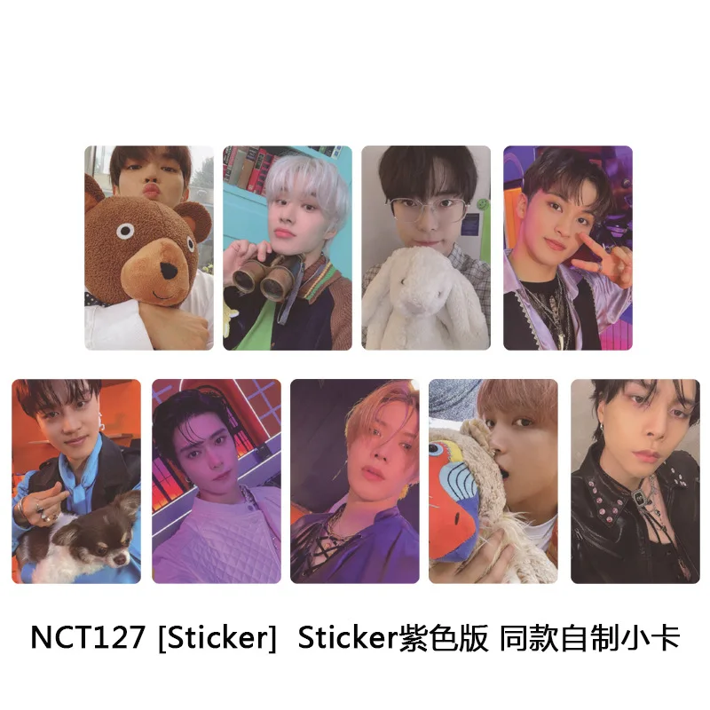 wholesale 9pcs set kpop nct 127 postcard new album lomo card photo print cards korean fashion boys poster picture fans gifts stationery set aliexpress