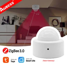 

Aubess Tuya Smart Zigbee PIR Motion Sensor Human Body Sensor Detector Home Alarm System Smart PIR Motion Sensor Smart Life APP