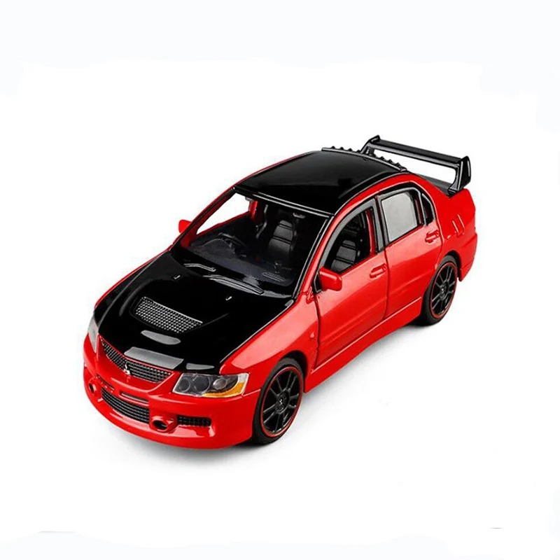 High Simulation 1/32 Mitsubishi-EVO9 Alloy Car Model Metal Toy Luxury Children's DTM Rally Racing | Игрушки и хобби