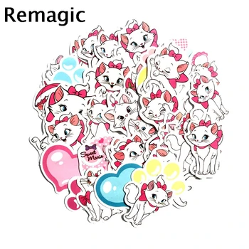 

12sets Marie Cat 38pcs/set cartoon kids classic 90s kids Stickers pack paster cosplay scrapbooking diy phone laptop decorations