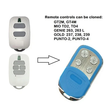

For GT2M,GT4M Garage Remote Control Duplicator 433.92MHz Fixed Code.
