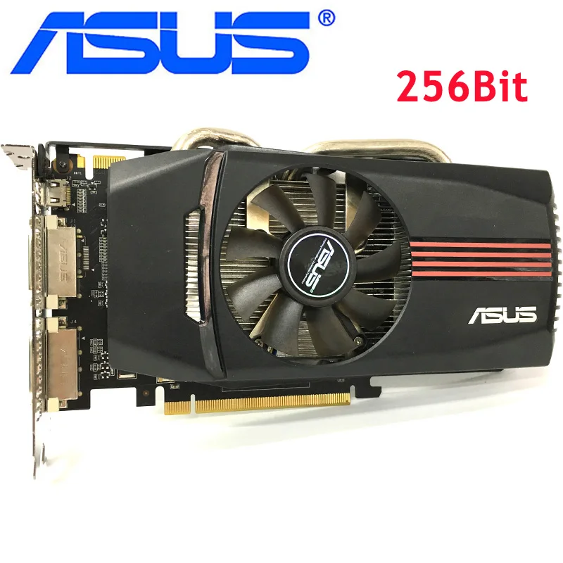 Видеокарта ASUS GTX 560 1GB 256Bit GDDR5, видеокарты для nVIDIA Geforce GTX560, используемые vga-карты прочнее, чем GTX650 GTX 750
