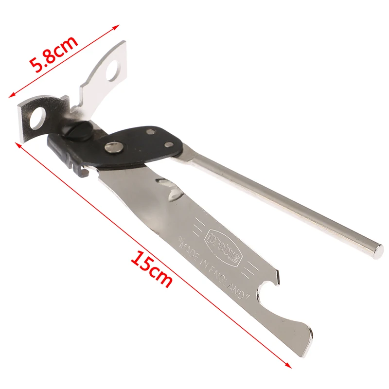 1pc household Side Cut Manual Can Opener Kitchen Tools Stainless Steel