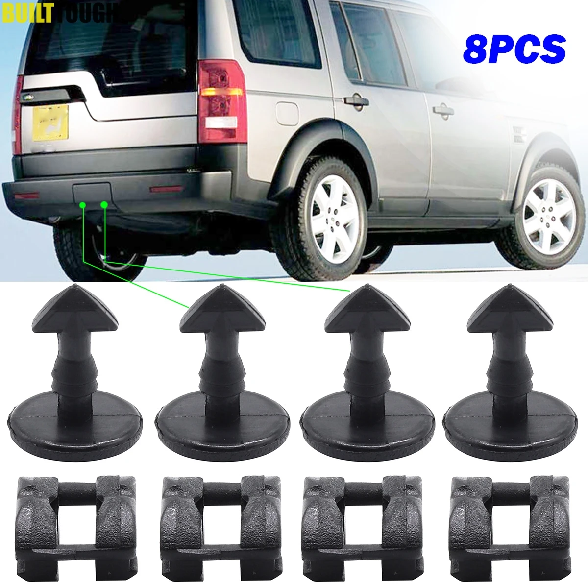 8 шт. 1 комплект для Land Range Rover sport Discovery Sport 3 4 LR2 LR3 LR4 Freelander 2 задний бампер поворотный