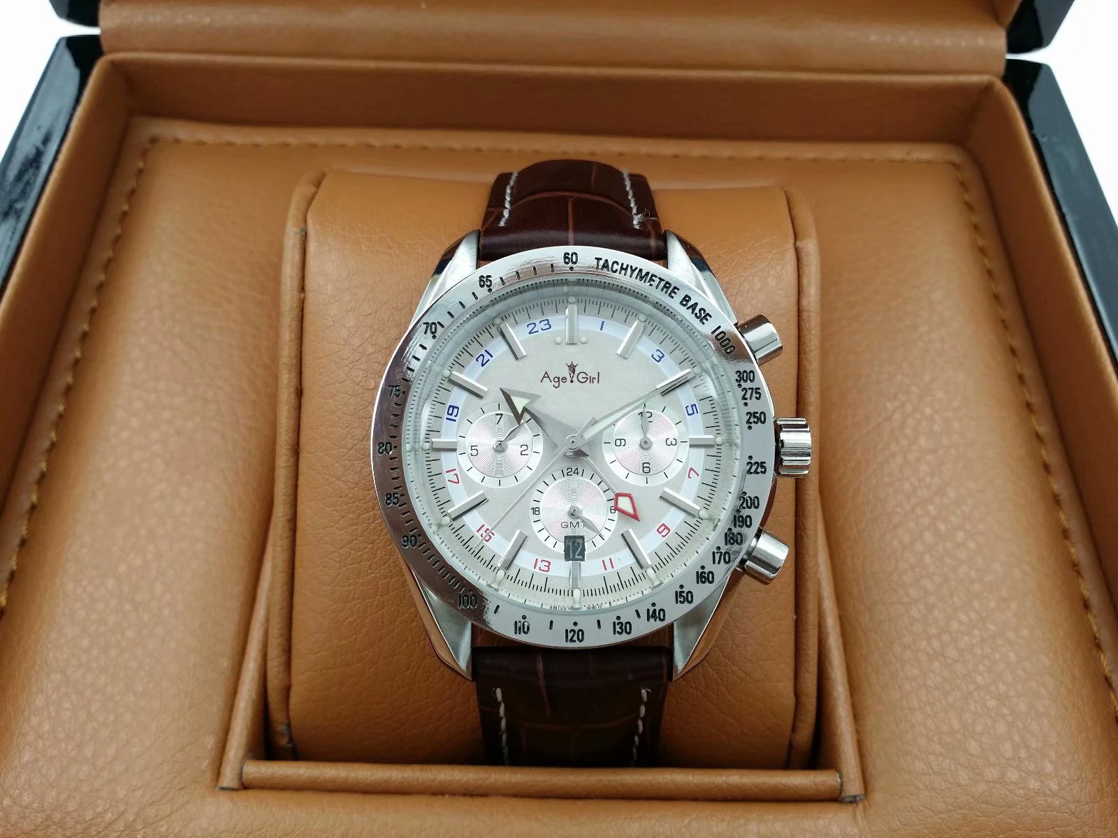 Good Price  Luxury Brand New Men Automatic Mechanical Watches Speed Racing Luminous Full Steel GMT Sapphire Gen