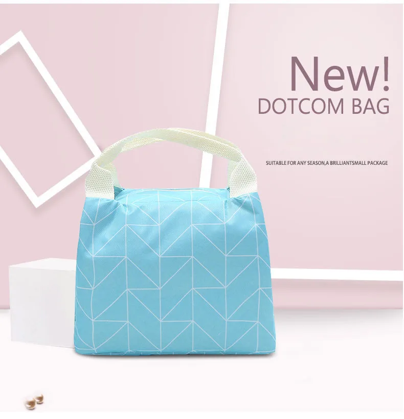 Новая портативная утолщенная сумка Bento, водонепроницаемая сумка, изолированная коробка для еды, для закусок, для путешествий, для пикника, сумка для хранения еды, сумка для женщин