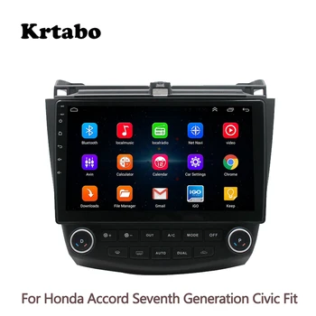 

For Honda Accord radio Android multimedia player Car touch screen GPS Navigation Support Carplay