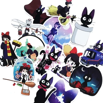 

15pcs/ pack Miyazaki Hayao Anime Sticker PVC Motorcycle car Decals