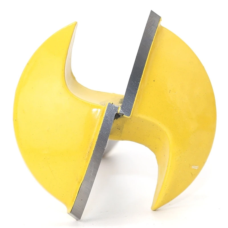 1pc 8mm Shank Small Bowl Router Bit - 1/8" Radius Wide For Woodworking Cutting Tool