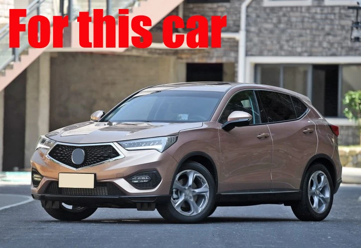 Для Acura CDX внутренняя защита заднего бампера из нержавеющей стали защита порога декоративная пластина педаль