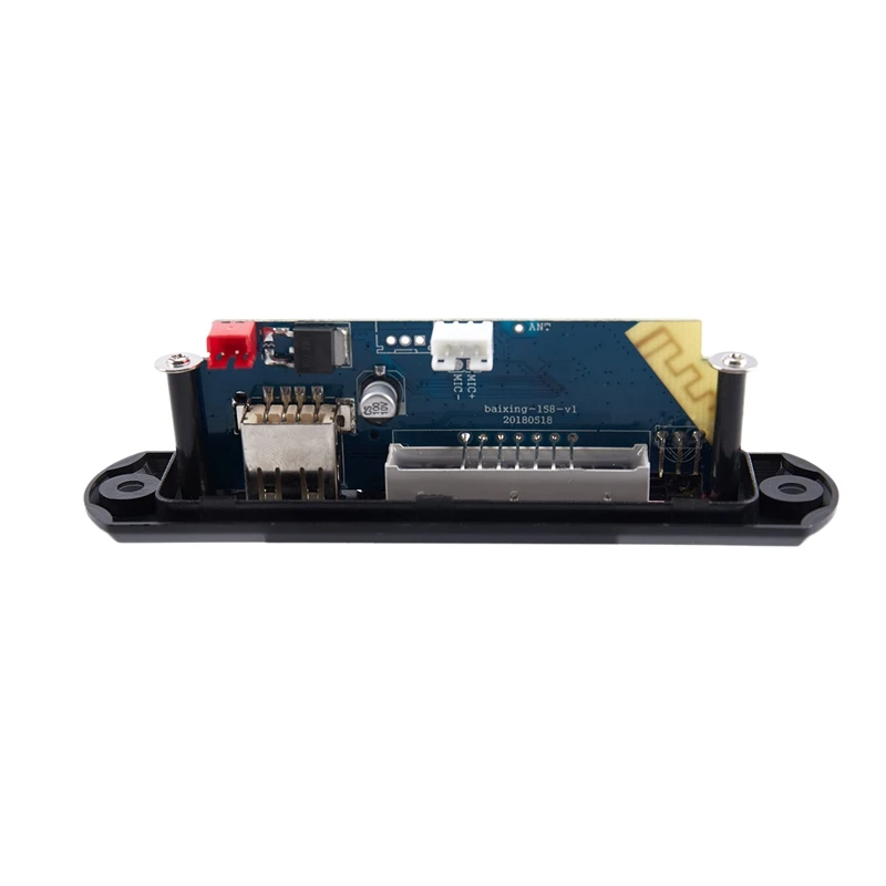 Автомобильный аудио Bluetooth USB SD TF MP3 WMA декодер доска 12 В беспроводной аудио модуль аудио плеер модуль WMA доска динамик