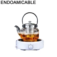 

Office Boiler Part Samovar Kitchen Appliance Chaleira Kettle Pot with Set Warmer Cooker Small Heater on Desk Electric Teapot