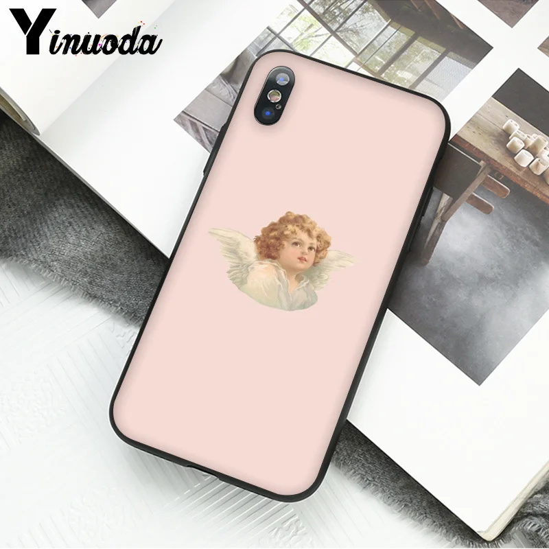 Yinuoda Renaissance angels Cupid эстетика телефон аксессуары чехол для Apple iPhone 8 7 6 6S Plus X XS MAX 5 5S SE XR сотовые телефоны
