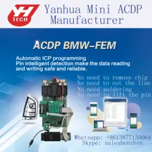 Yanhua мини ACDP Без припоя программист FEM посылка для BMW серии F FEM BDC добавить ключ allkeylost/Сброс пробега DME IS