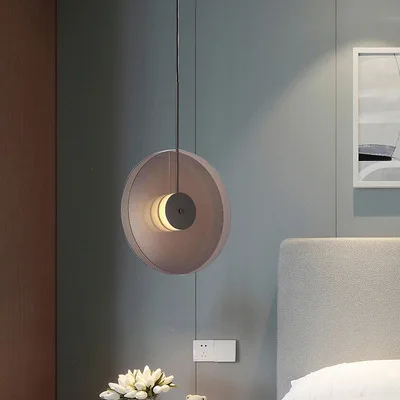 

nordic hanging ceiling lamps rope living room bedroom industrial lamp