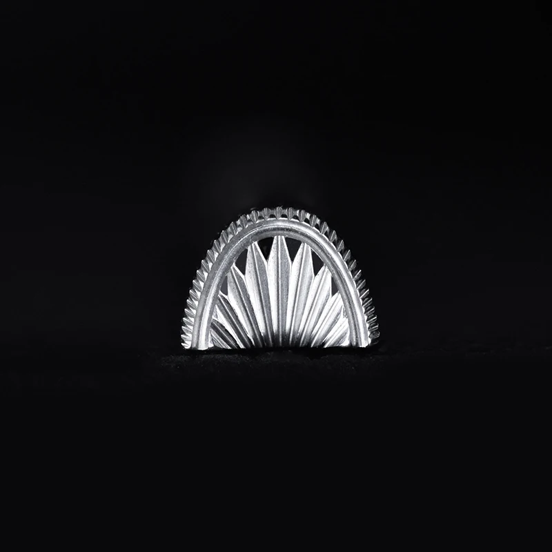 SOZO BK1 Lather Carving Tool Geometrics Crescent Shell DIY Handmade Stamping-Print Embossing Stamps 304 Stainless Steel