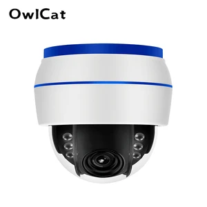 Image 1 - OwlCat cámara IP domo de 5MP, HD, Sony335, WiFi, PTZ, 5x, Zoom óptico, CCTV, cámara de videovigilancia, 128G, tarjeta SD, micrófono, grabación de sonido, Onvif