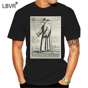 

Tops Summer Cool Funny T-Shirt Plague Doctor Mask T Shirt Summer Style Tee Shirt