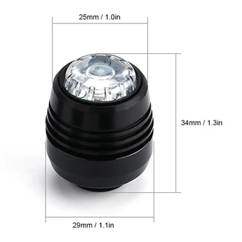 

Fixed bracket Skateboard Lights Nuts For Longboard Cycling Riding Spare