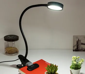 

USB 3W Engery-Efficient Dimmable Table Light 13 LED Book Light Flexible Sturdy Gooseneck Lamp for Reading Lamp