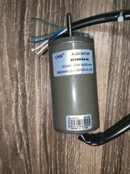 

LINIX Motor Brushless DC motor motor axis controlled reversing 45ZWN24-40 / 4000 revolution 24V / 40W new original