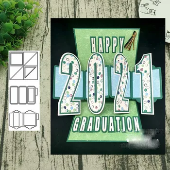 

Metal Cutting Dies twist and pop cut die for Scrapbooking Steel Craft Die Cut Embossing Paper Card Album 2020 NEW