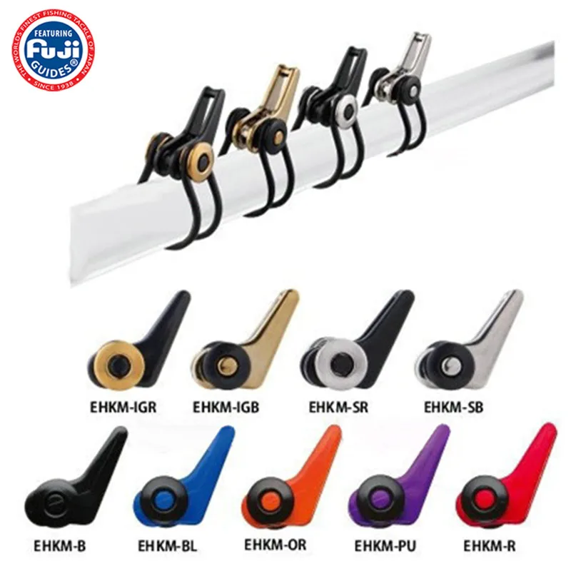 Description Picture 2 of itemBR Wi&Wa Fuji Slidable hook Keeper for Tenkara rod lure fishing rod Fishing rod building 2pcs