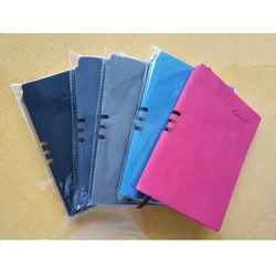 Bloc notes en cuir PU, carnet de notes, journal intime, littérature, papeterie, cadeaux 