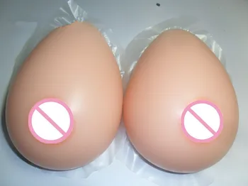 

Silicone Fake Breast Boob Forms Drop 800g Self-Adhesive for Enhancer Transvestite Crossdress User
