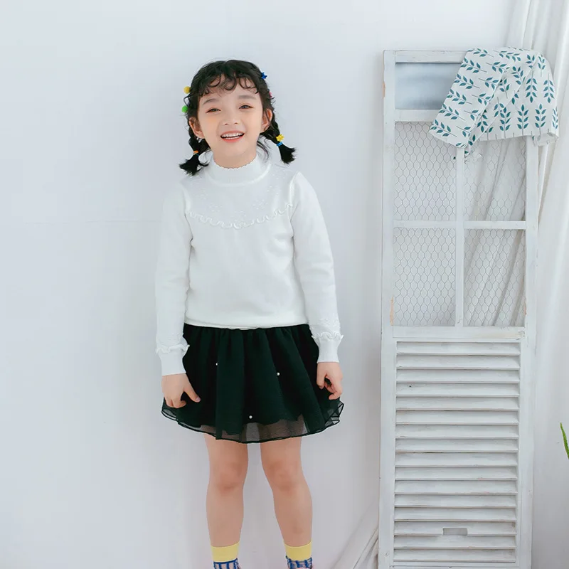 

Coat 2019 New Style Trend Autumn And Winter Korean-style Decorative Pattern GIRL'S Sweater Core-Spun Yarn Base Core-Spun Yarn Kn
