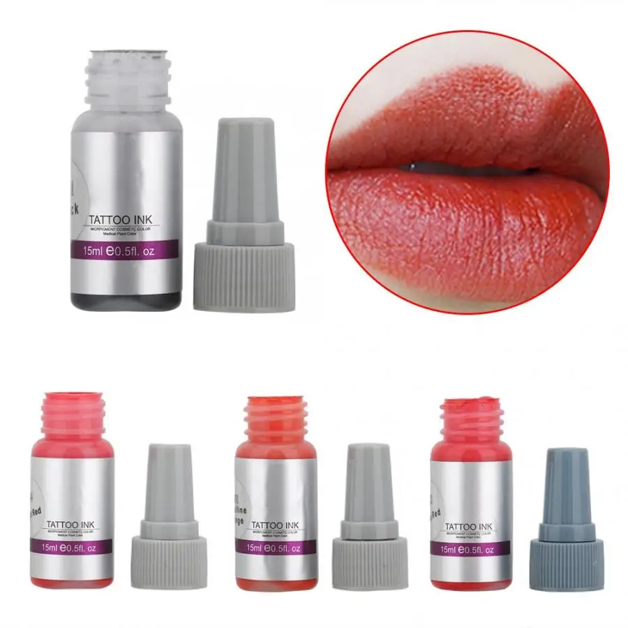 

15ML Microblading Tattoo Ink Long Lasting Eyeliner Eyebrow Tattoo Pigment Ink