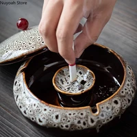 Round Ceramic Ashtray 1