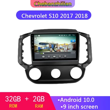 

Android 10.0 Car GPS Navigation For Chevrolet S10 2017 2018 Radio Multimedia player Wifi Bluetooth Mirror Link