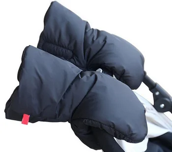 

Winter kinderwagen hand muff baby Pelz Fleece hand abdeckung buggy Kupplung Warenkorb Muff Handschuh kinderwagen zubehor