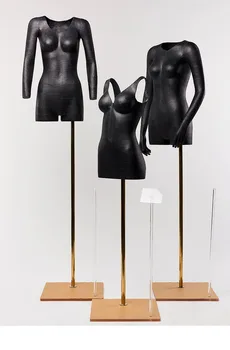 

New Style Mannequin Female Half Body Model Shelf Craft Sticker Display S tand