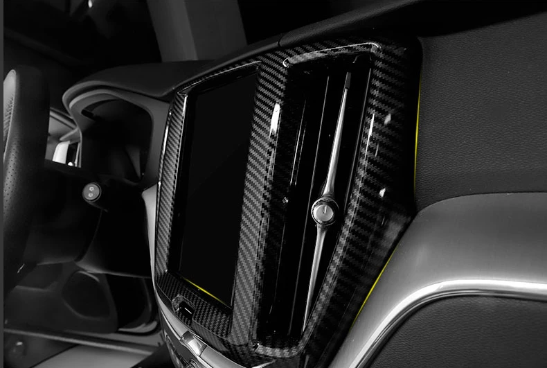Lsrtw2017 для Volvo Xc60 автомобильный gps-навигатор, экран Рамка планки Декоративные интерьерные аксессуары для формовки
