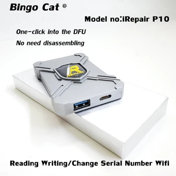 

iRepair P10 DFU BOX For iPhone 6 7 8 X Serial Number Read Write One-Click Unpack WiFi and All Other Syscfg data No Disassembling