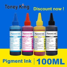 Toneyking 100 мл/Флакон чернил пигментные чернила универсальные для Epson Stylus Pro 3800 3880 7890 принтер 4 цвета BK C M Y