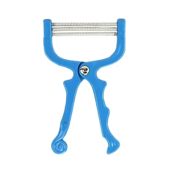 

Portable Face Facial Hair Remover Threading Spring Epilator Handle Trimmer Roller Remover Beauty Tool (Random)