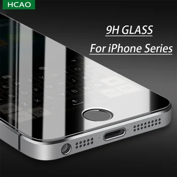

Screen Protector For iPhone5 5S 9H Glass For iPhone 4 4S Protective Glass For iPhone5 Tempered Glass For iPhone4 Glass on iPhone