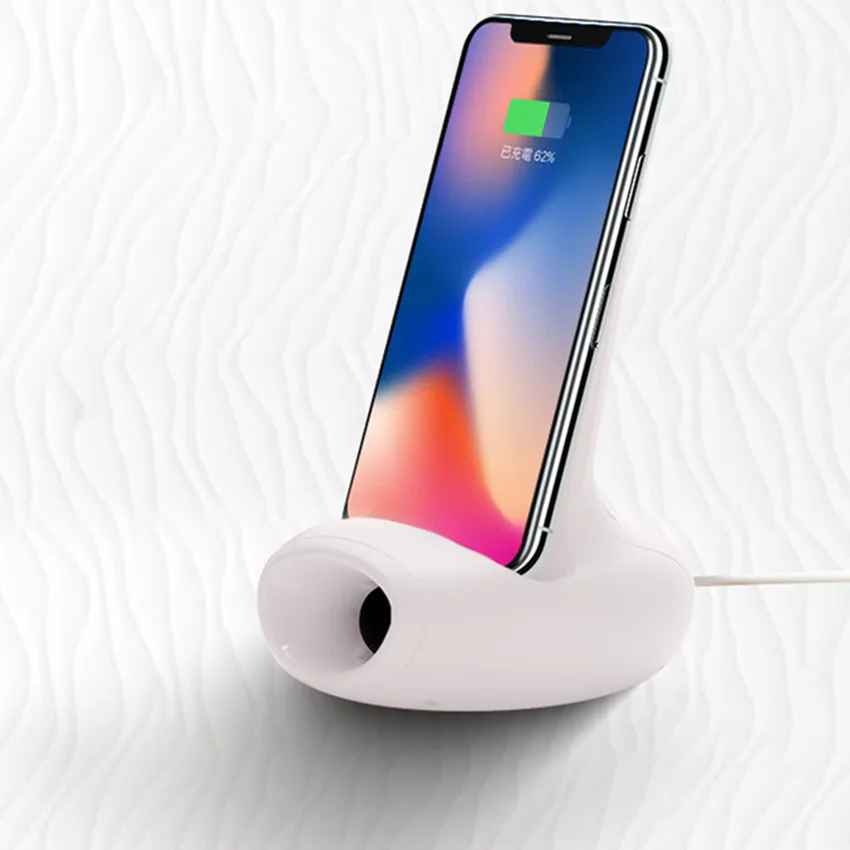 Держатель для телефона динамик беспроводное зарядное устройство iPhone 11 Pro Huawei P30