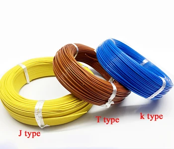 

K /T/J Type 2*0.3mm Temperature Measured Wire Thermocouple Compensation Wire