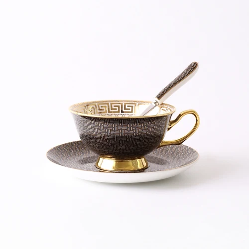 Роскошная кофейная чашка для капучино креативные элегантные многоразовые чашки