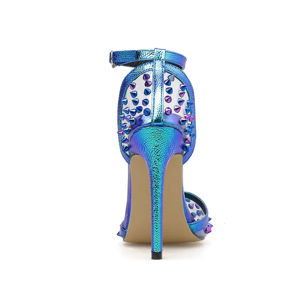Женская обувь; туфли на высоком каблуке; элегантные женские туфли на высоком каблуке; модные туфли на высоком каблуке с пряжкой; прозрачные туфли на высоком каблуке;# g3