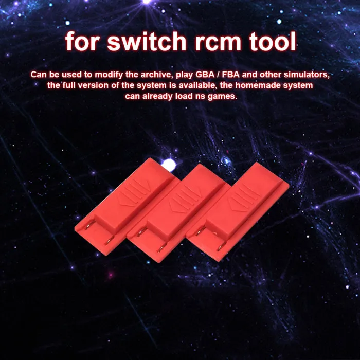 Сменный переключатель RCM инструмент пластиковый джиг для nintendo Switchs LHB99