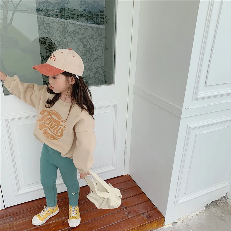 New Arrival Baby Boys Girls Sweatshirts Winter Spring Autumn Child Plus Velvet Hoodies Kids Long Sleeves Sweater Pullovers Tops