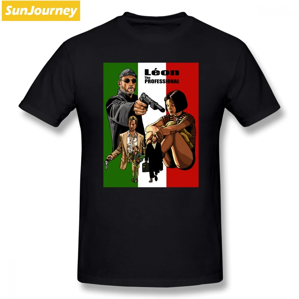 

Leon The Professional T Shirt Short Sleeve Custom Brand-Clothing New Style Homme Guy Oversize O-Neck Cotton Funny T-Shirts